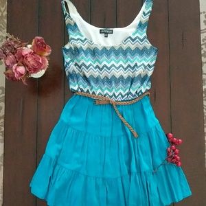 Chevron summer dress